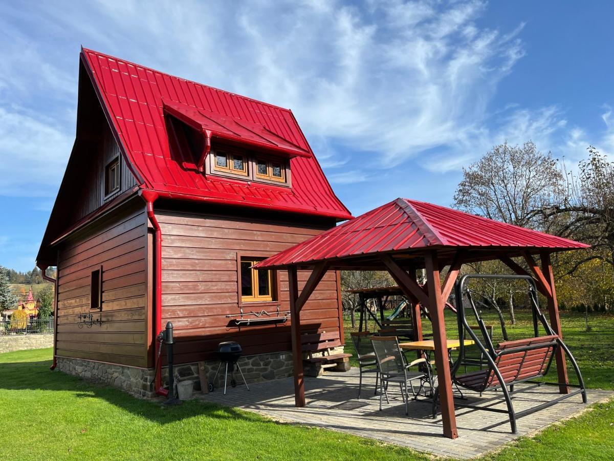 Ubytovani U Hradecku Prostřední Bečva Exteriör bild