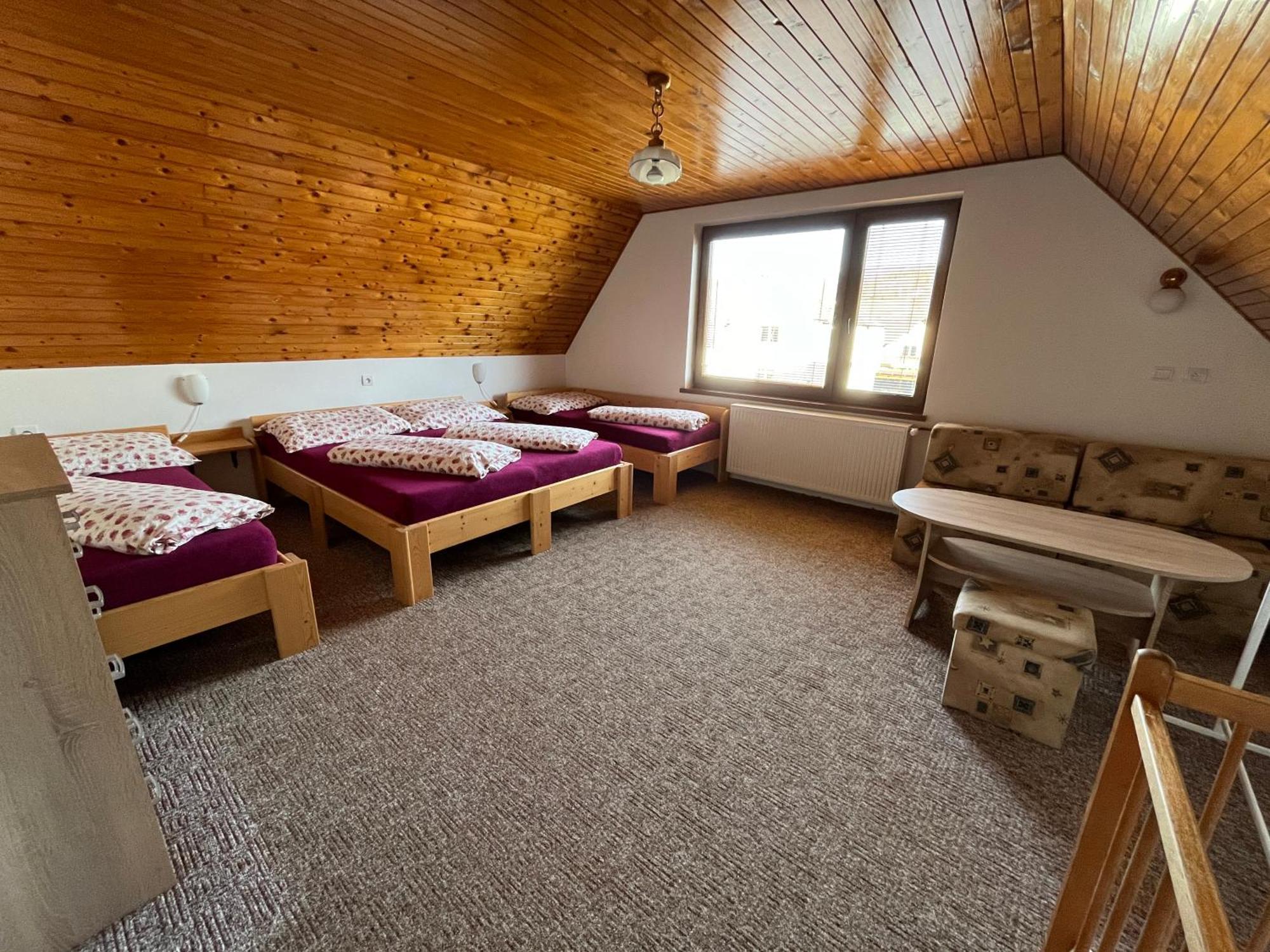 Ubytovani U Hradecku Prostřední Bečva Exteriör bild