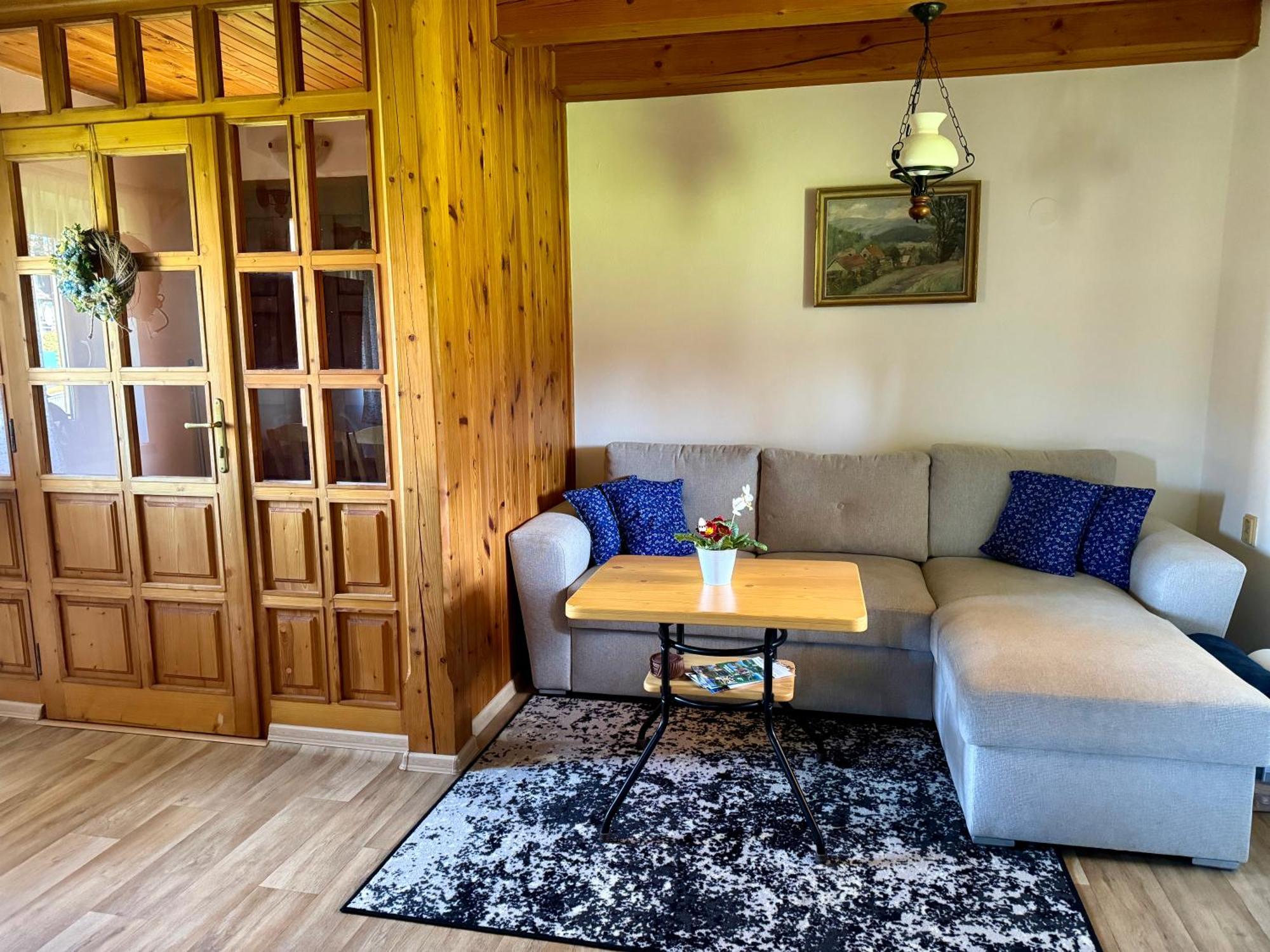 Ubytovani U Hradecku Prostřední Bečva Exteriör bild